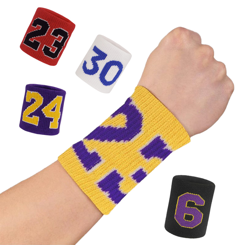 Wristband Pair Sweat - 1 adet basketbol spor bileklik spor