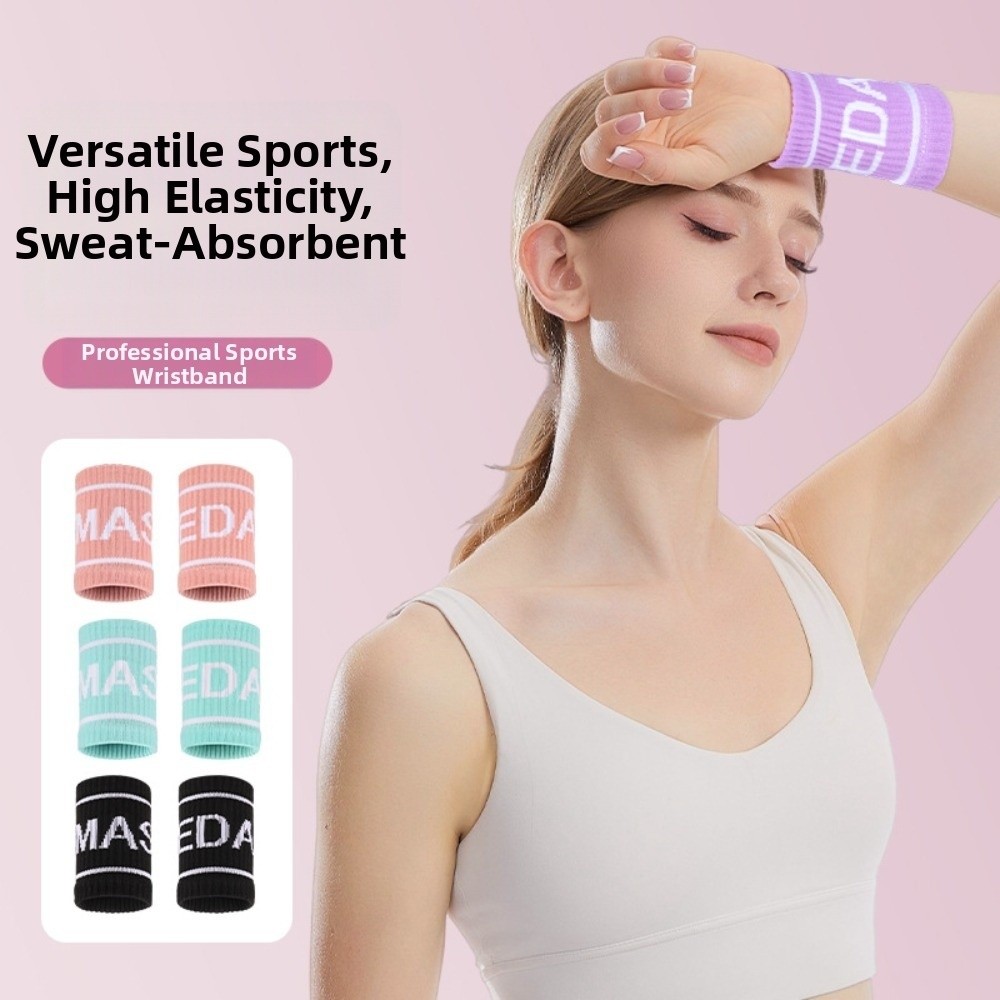 Wristband Pair Sweat - 1 çift elastik nefes alabilen spor