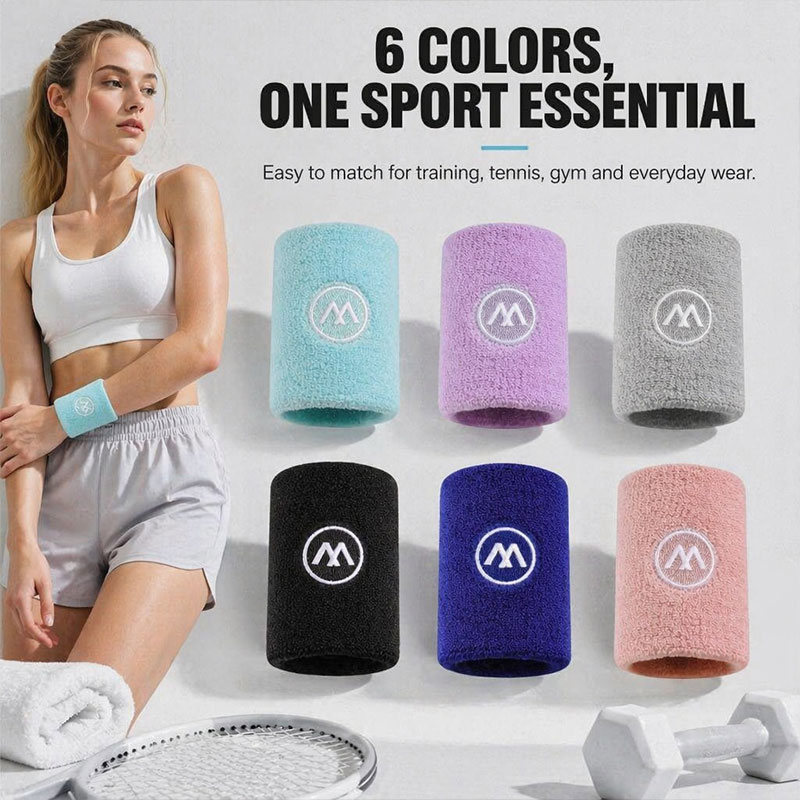 Wristband Pair Sweat - 1 Çift Ter Emici ve Nefes