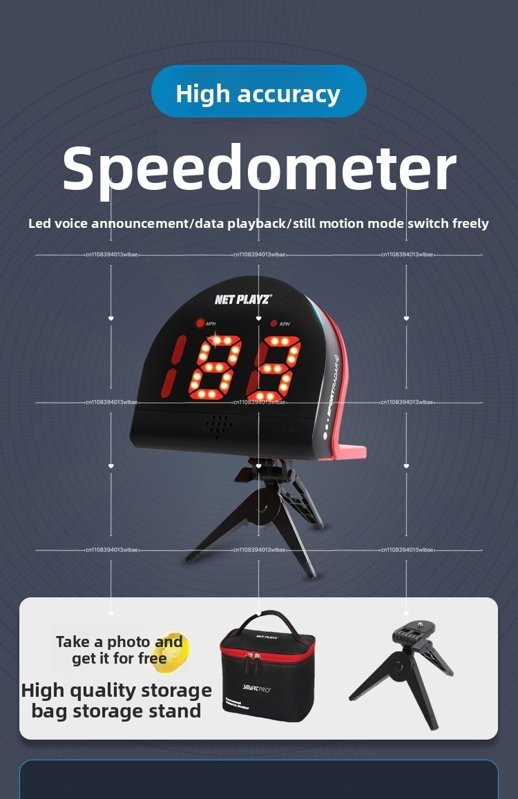 Profesyonel Çok Amaçlı Radar H - Badminton Velocity incelemesi ve fiyatı